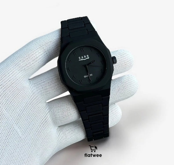 SABR Black Matte Minimalist Men's Watch DSL