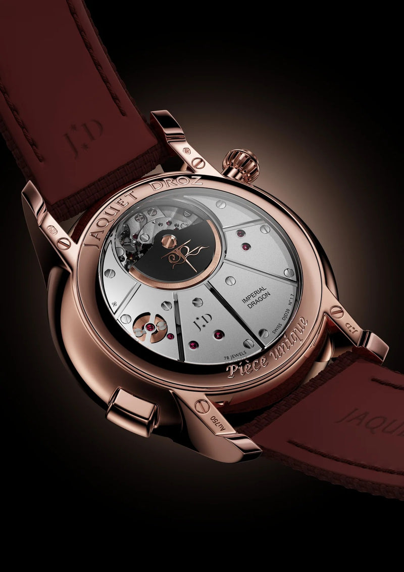 Imperial Dragon Automaton Watch – Red Gold Cuprite Dial
