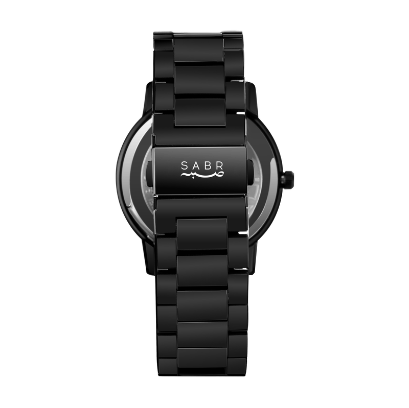 SABR Black Arabic Numeral Watch Men