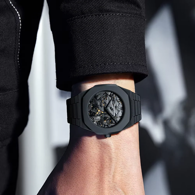 Black Arabic Dial Watch for Men – Matte Finish Premium