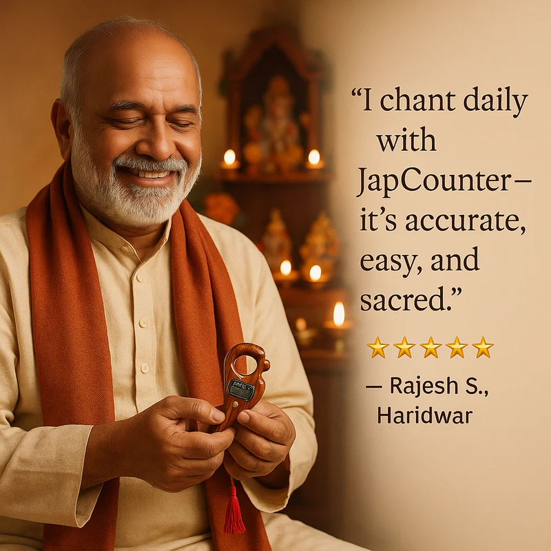JapCounter™ - Digital Jaap Mala for Meditation & Chanting