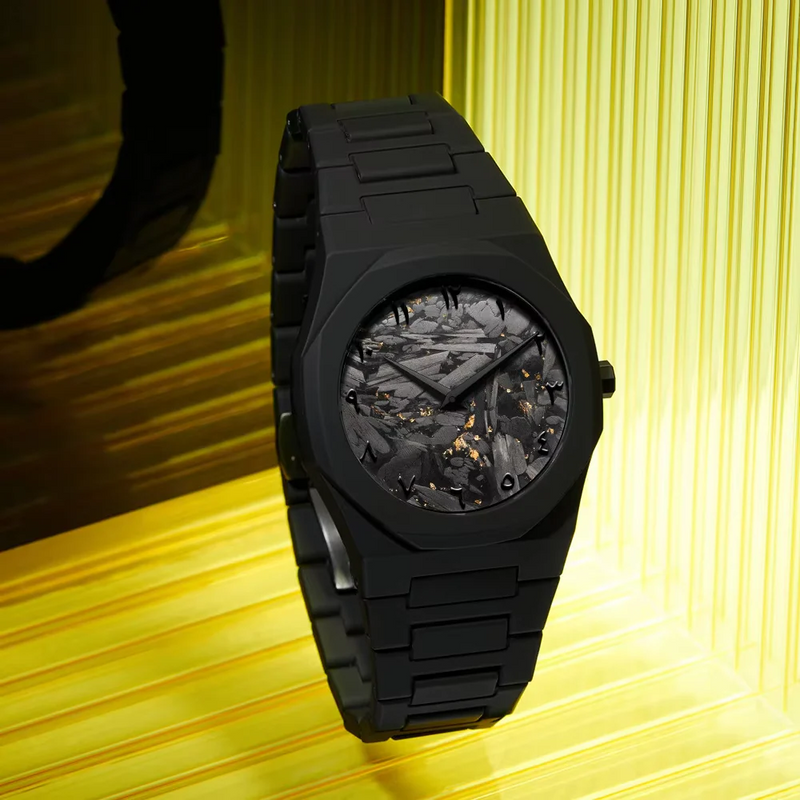 Black Arabic Dial Watch for Men – Matte Finish Premium