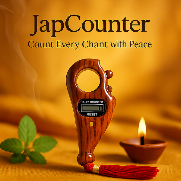 JapCounter™ - Digital Jaap Mala for Meditation & Chanting