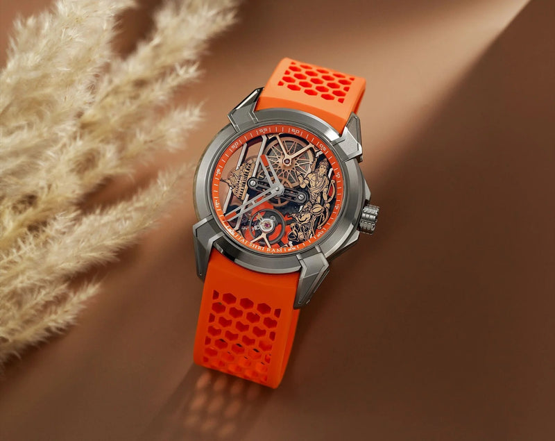 Shri Ram Edition Luxury Skeleton Watch  | Premium Design