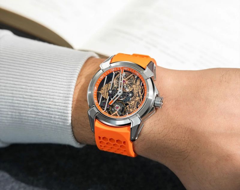 Shri Ram Edition Luxury Skeleton Watch  | Premium Design